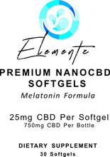 Load image into Gallery viewer, CBD Softgels with Meletonin for Sleep