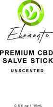 Load image into Gallery viewer, CBD Salve Stick
